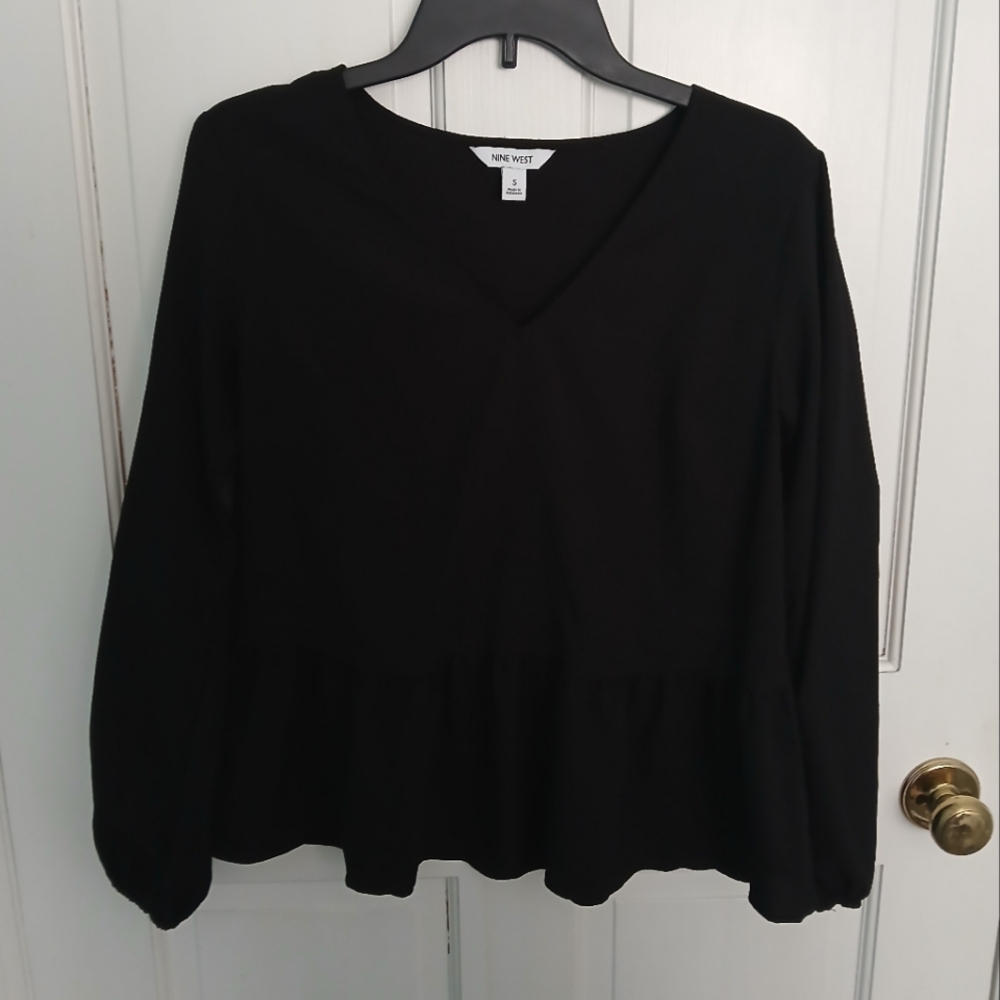 Nine West Peplum Blouse